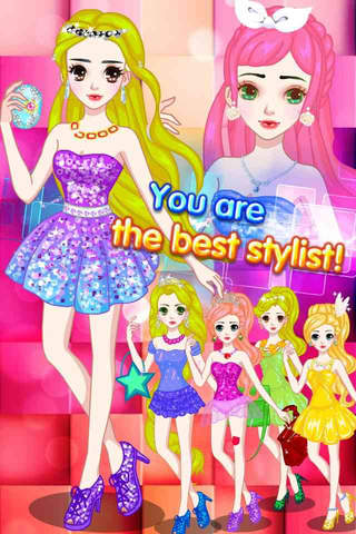 Pretty Celebrity - Norble Fashion Beauty Dress Up Secret,Prom Salon,Girl Games screenshot 3