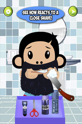 Shave Me Express Game for Kids: Julius Jr.'s Version screenshot 3