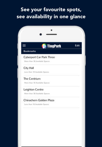 TingPark - Parking Availability Real Time screenshot 2