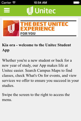 Unitec Students App screenshot 2