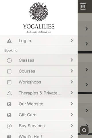 Yogalilies screenshot 2