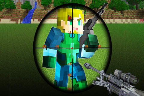 2016 Blocky Pixel Tiny Cops : Gun War Robber's City Attack World Game Of Advenure screenshot 4