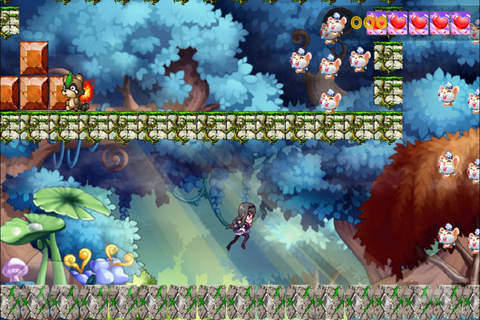 A Beautiful Girl Run In Wonderland - Free Adventure's Game screenshot 4