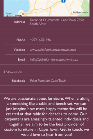 Pallet Furniture Cape Town screenshot 4