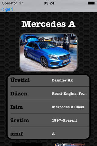 Car Collection for Mercedes A Class Photos and Videos | Watch and learn with viual galleries screenshot 2