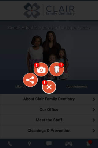 Clair Family Dentistry screenshot 3