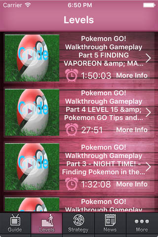 Guide For Pokemon GO - Walkthrough Tips And Video Guide screenshot 3