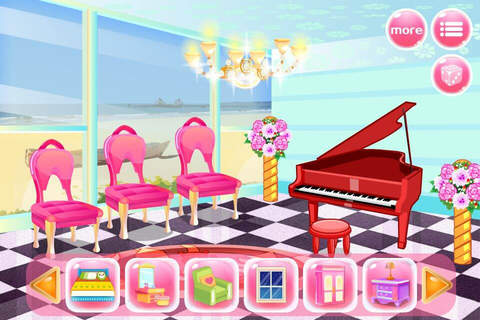 Princess Doll House – Room Decor Design Games screenshot 3