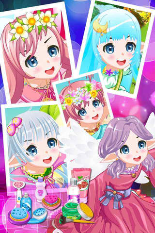 Flower Fairy - Cute Princess Make-up Salon,Girl Free Games screenshot 2