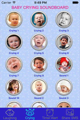 Funny Baby Sound Effects Box & Kid Ringtones Touch screenshot 2