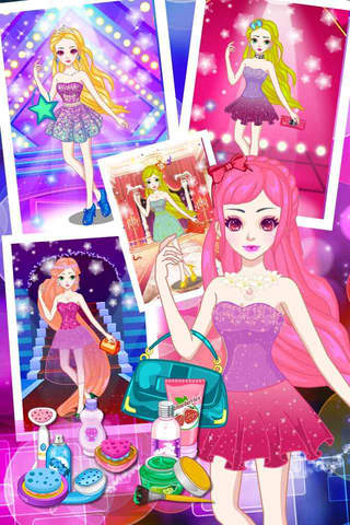 Dazzling Princess Dress – Fancy Beauty Doll Makeup Salon, Girls Free Game screenshot 4