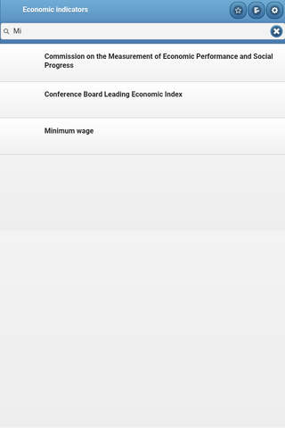 Economic indicators screenshot 4