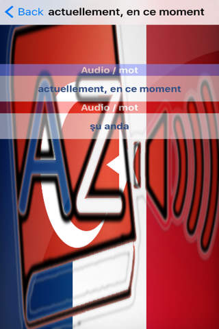 Audiodict Français Turc Dictionnaire Audio Pro screenshot 2