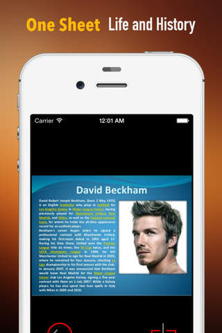 David Beckham Biography and Quotes: Life with Documentary screenshot 2