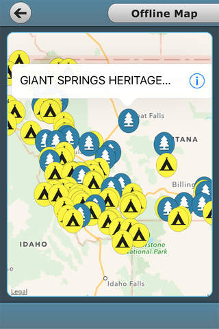 Montana - Campgrounds & State Parks screenshot 3