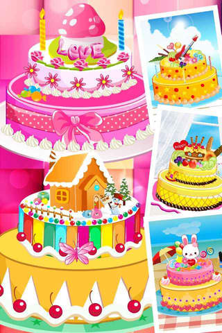 Delicate Cream Cake - Lovely Making Recipe,Kids Games screenshot 3