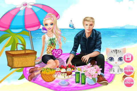 Sweet Honeymoon Picnic – Romantic Date Food Decoration Salon Game screenshot 2