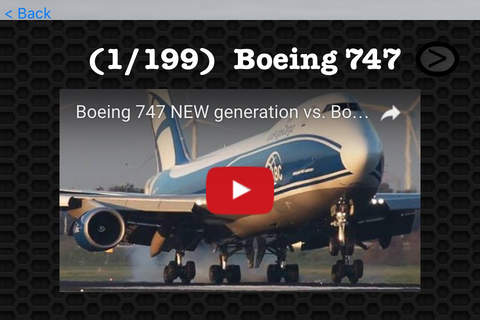 Great Aircrafts - Boeing 747 Edition Photos and Video Galleries screenshot 3