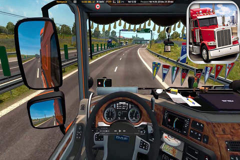 EXTREME DRIVER TRUCK SIMULATOR 3D - 2016 EURO HEAVY LORRY MONSTER SIM screenshot 2