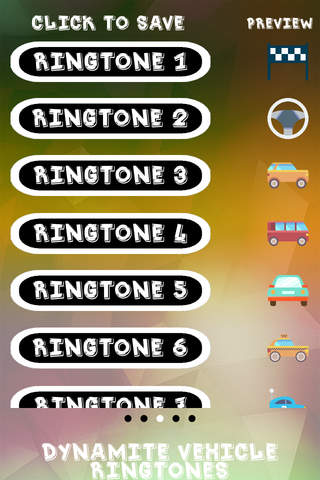 Dynamite Vehicle Ringtones screenshot 3