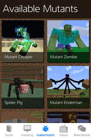 Mutant Creatures Mod for Minecraft PC Edition: McPedia Pro Gamer Community Ad-Free screenshot 2