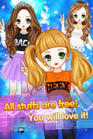 Candy Girly Girl - Dress Up Free Games screenshot 2