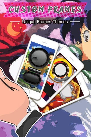 iClock – Manga & Anime : Alarm Clock Inuyasha Wallpaper , Frames and Quotes Maker For Free screenshot 2