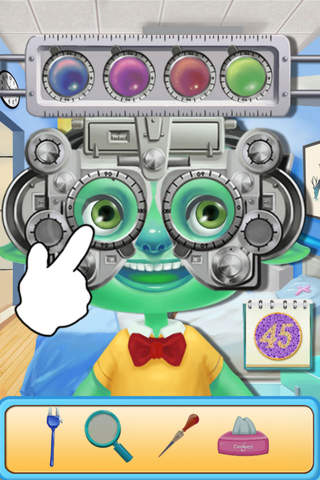Sugary Monster's Eyes Cure-Hospital Manager screenshot 2