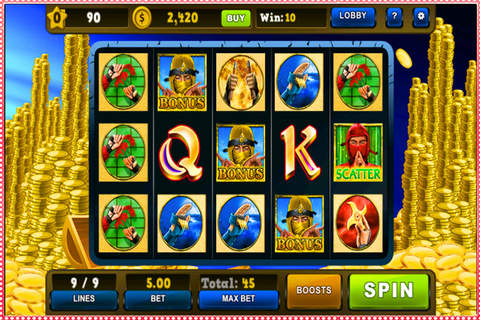 Ninja Slots: Casino Spin Slots Machines HD! screenshot 2