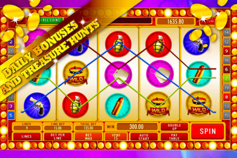 Legendary Army Slots: Achieve excellent scores by joining the military gambling club screenshot 3