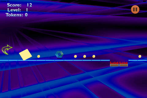 Great Leap Figures - Geometric Figures Jumping To Avoid Sharp Obstacles screenshot 4
