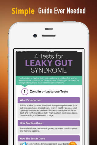 Leaky Gut:Diet,Symptoms and Digestive System screenshot 2