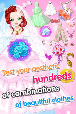 Floral Wedding Dresses - Perfect Bride Casual Games for Girls and Kids screenshot 2