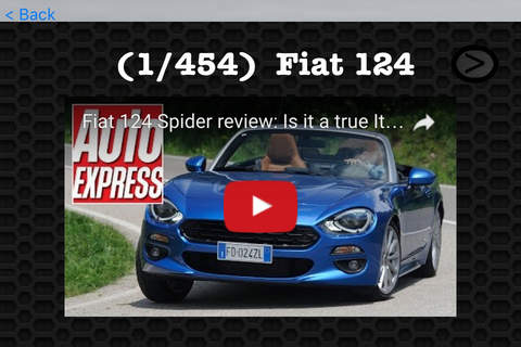 Fiat 124 Spider Premium | Watch and learn with visual galleries screenshot 4