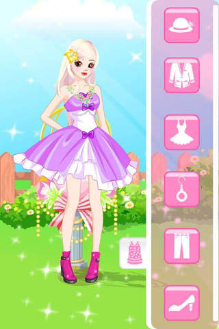 Pretty Princess Story - Fashion Super Star Beauty Doll Dress Up Salon,Girl Free Funny Games screenshot 4
