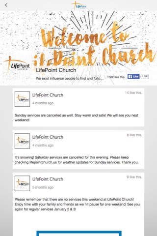 LifePointChurch.us screenshot 3