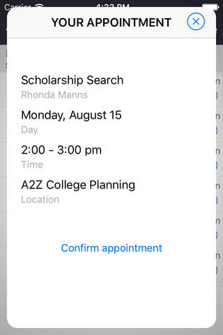 A2Z College Planning App screenshot 2
