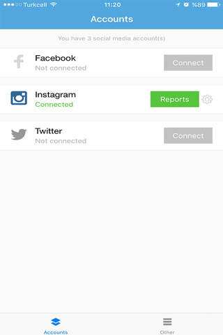 Social Reports screenshot 2