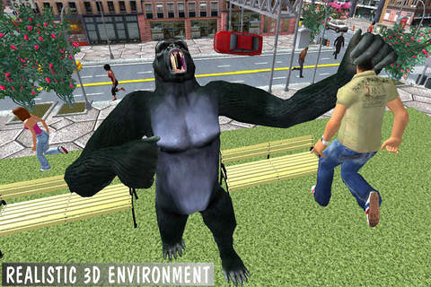 Gorilla Smashy City Destruction Pro screenshot 2
