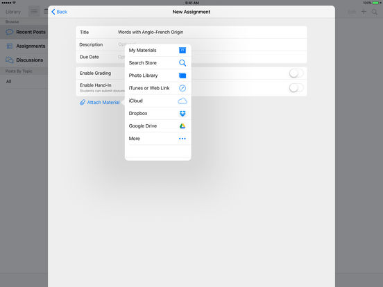 Снимок экрана iPad 1