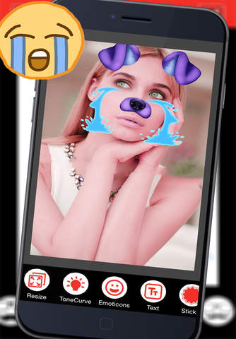 Snap photo filters & Stickers -square photo frame with no crop for  Snapchat screenshot 4