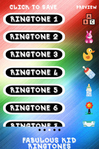 Fabulous Kid Ringtones screenshot 3