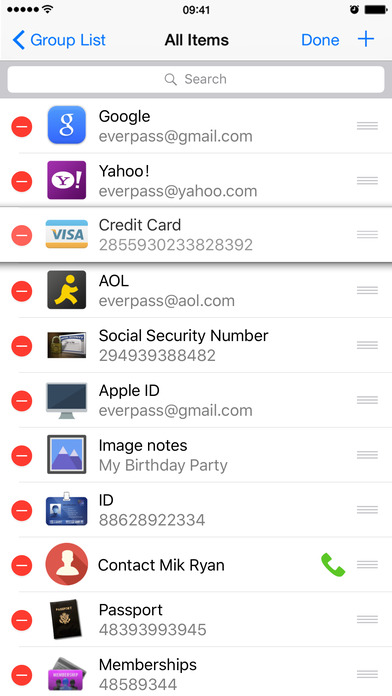 Private Password Manager Vault Lock Passcodes Free screenshot 2
