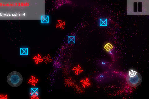 Geometry Vector Wars - Shoot up Showdown screenshot 2