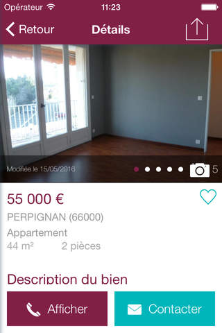 Martine Cervia Immobilier screenshot 4