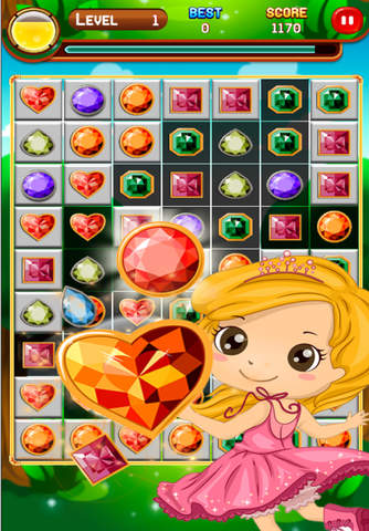 Jewel Star Quest Diamond Puzzle Match 3 Jewel Pop screenshot 2