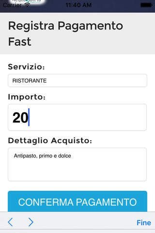 Acquamarina Service screenshot 3
