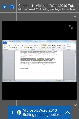 Easy To Use for Microsoft Word 2010 in HD screenshot 2