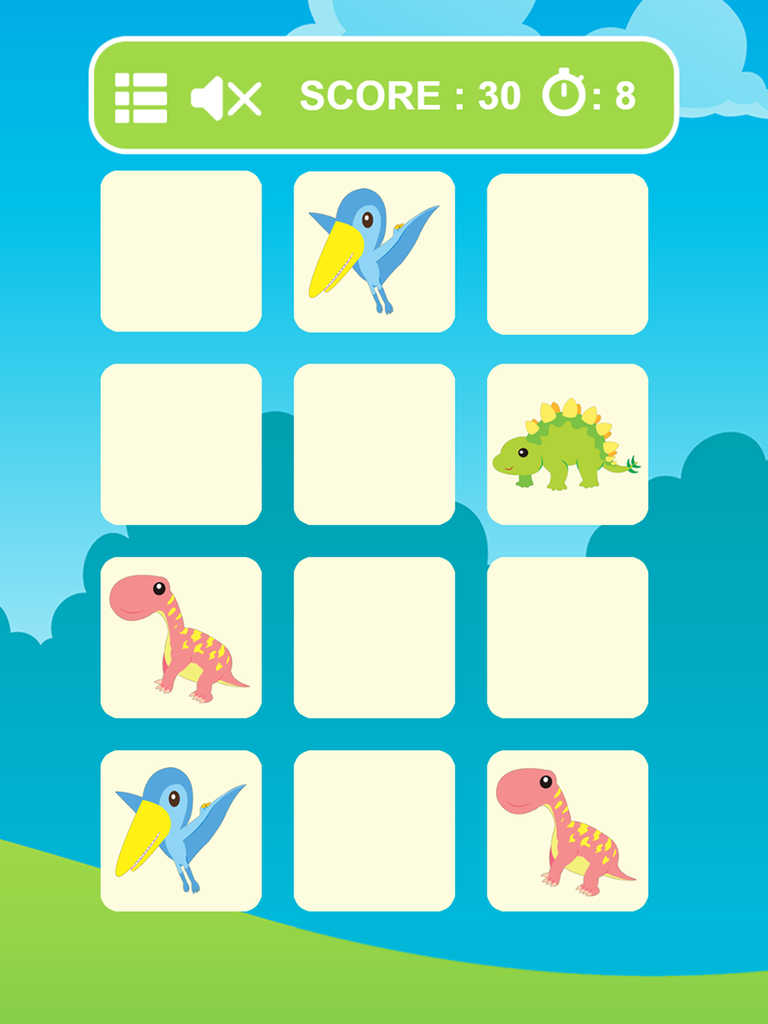 free memory game for kids