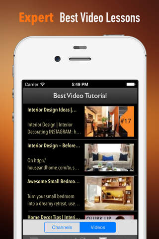 Interiors for Your Home:Hollywood Design and Style,Decorating screenshot 3